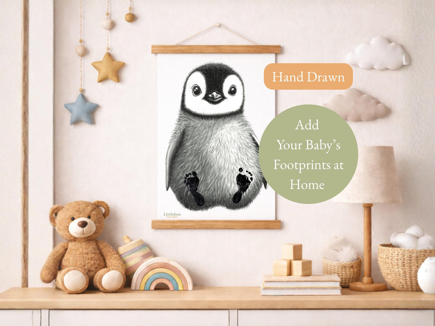 Penguin Keepsake Print