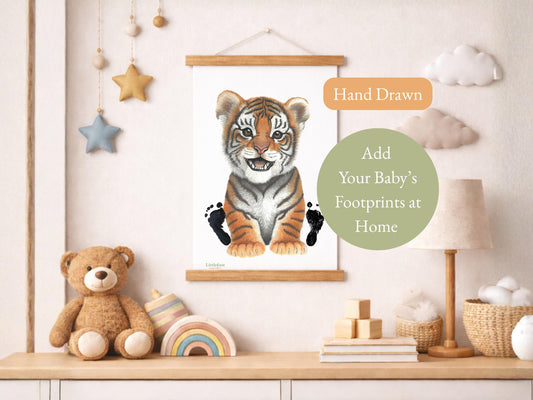 Tiger Keepsake Print