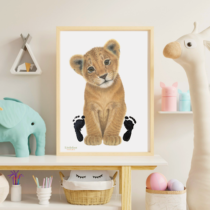 Lion Keepsake Print