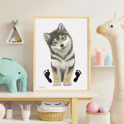Wolf Keepsake Print