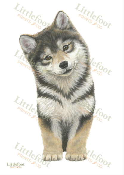 Wolf Keepsake Print