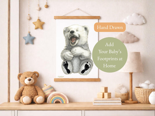 Polar Bear Keepsake Print