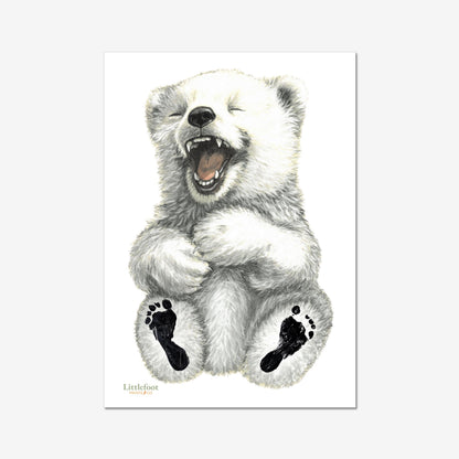 Polar Bear Keepsake Print