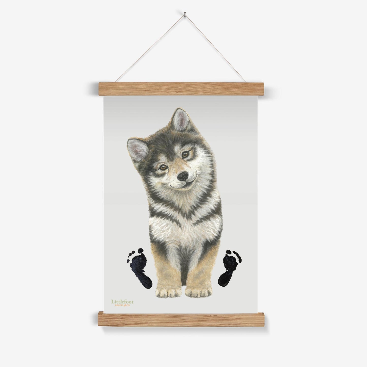 Wolf Keepsake Print
