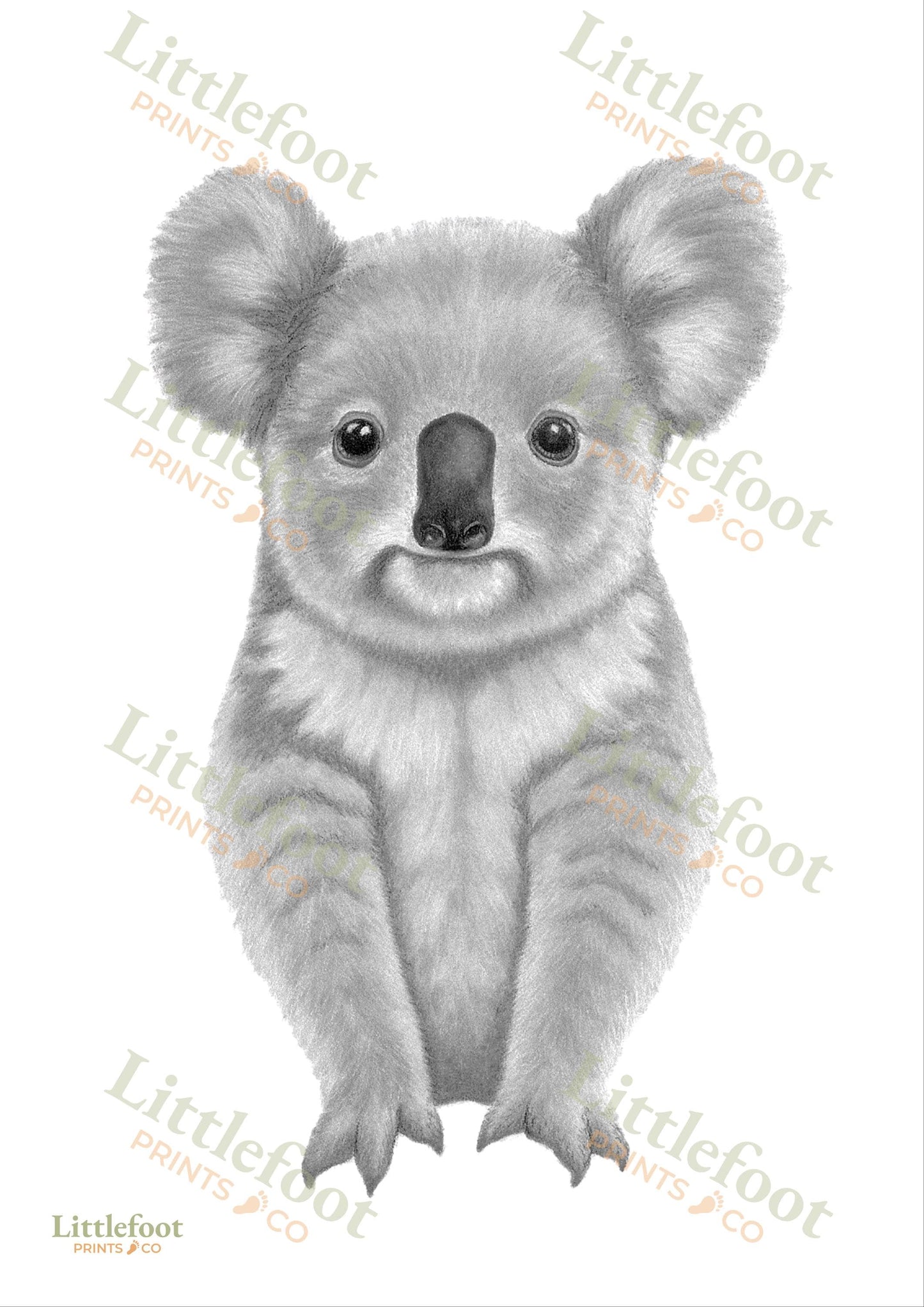 Koala Keepsake Print
