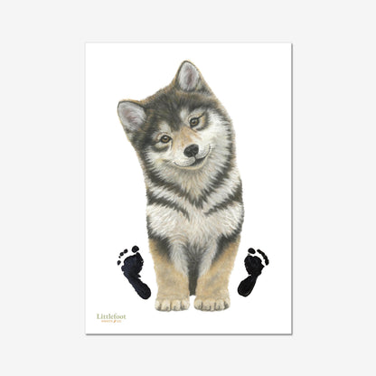Wolf Keepsake Print