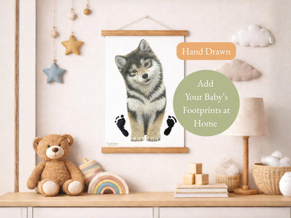Wolf Keepsake Print