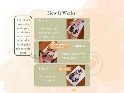 Mess Free Ink Pads (2 Pack)