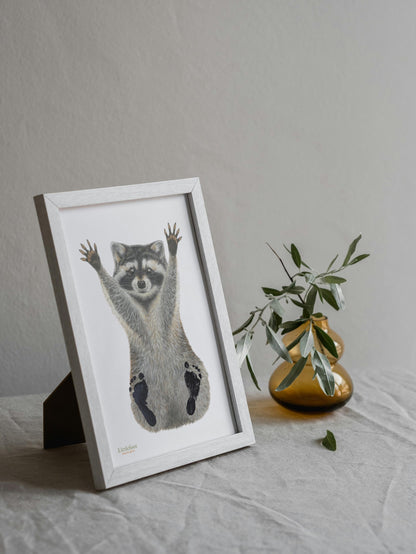 Raccoon Keepsake Print