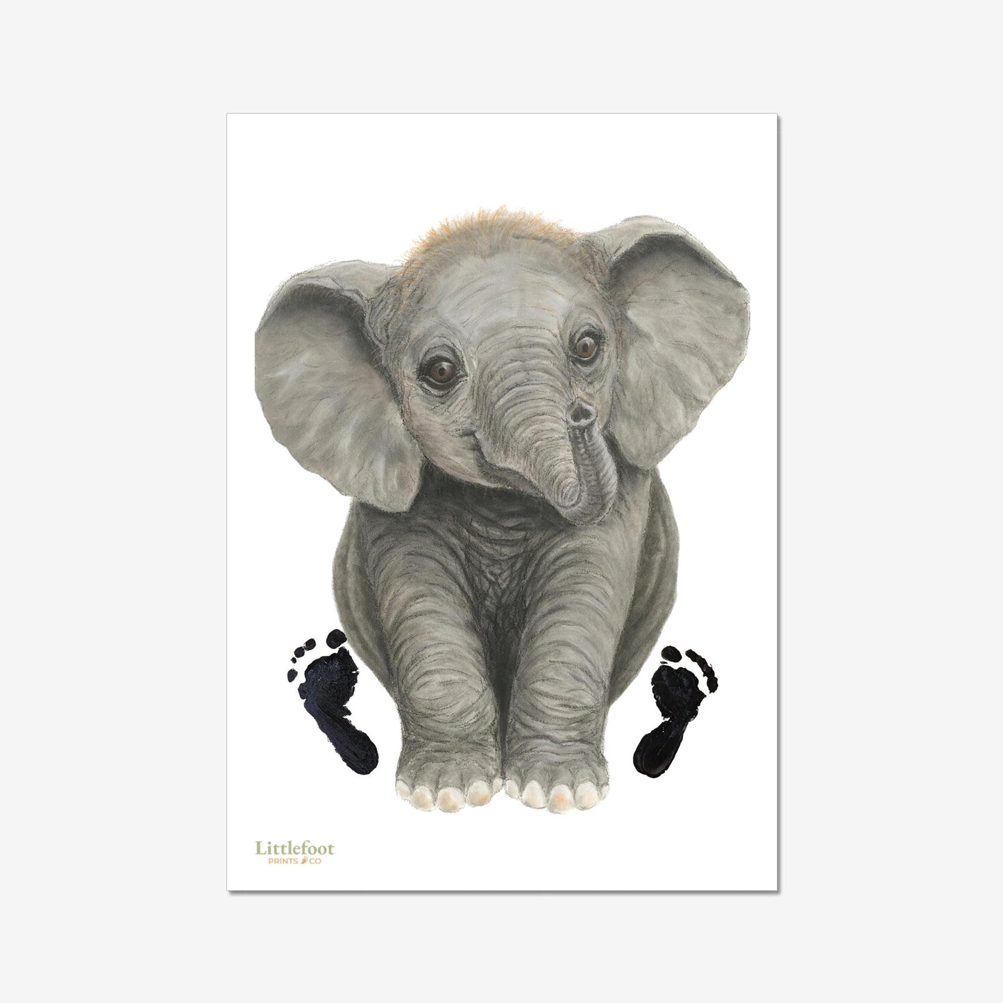 Elephant Keepsake Print