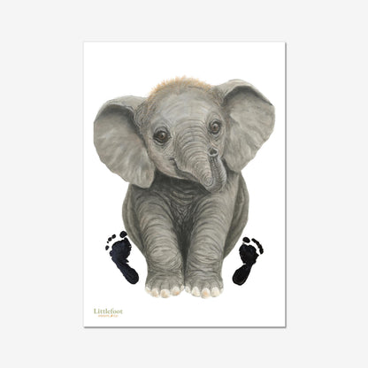 Elephant Keepsake Print