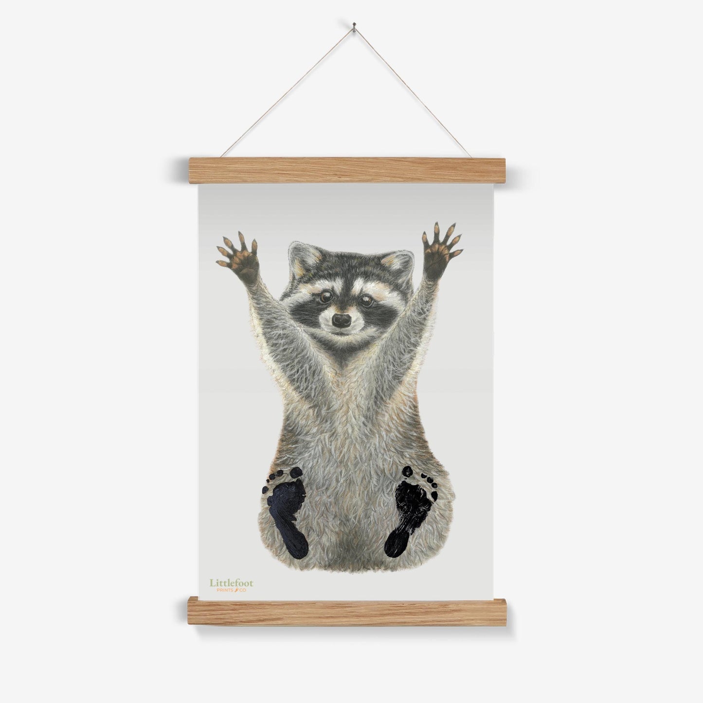 Raccoon Keepsake Print