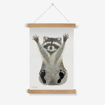 Raccoon Keepsake Print