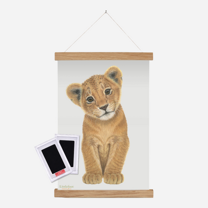 Lion Keepsake Print