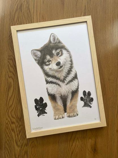 Wolf Keepsake Print