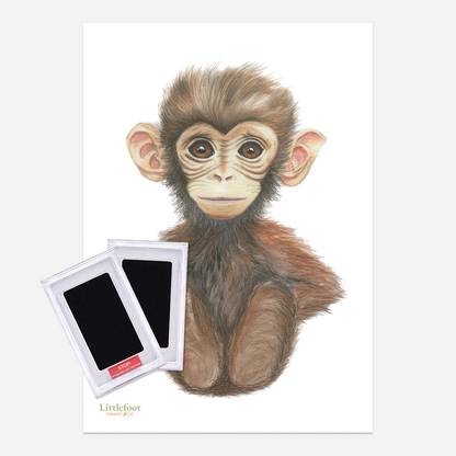 Monkey Keepsake Print