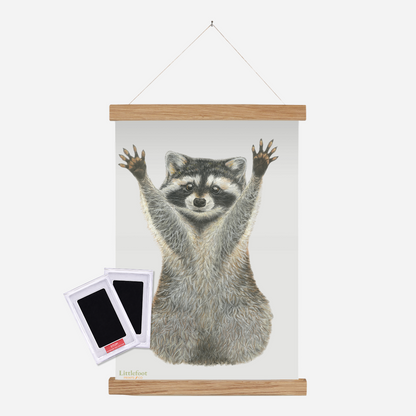 Raccoon Keepsake Print