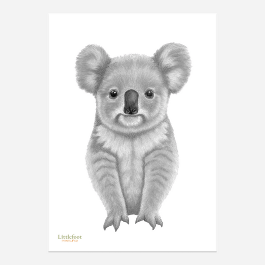 Koala Keepsake Print