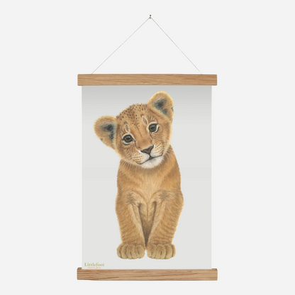 Lion Keepsake Print