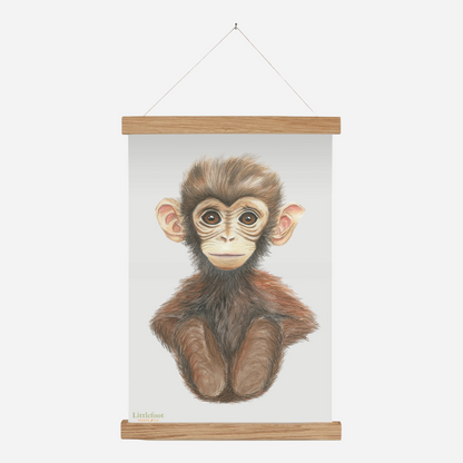 Monkey Keepsake Print