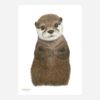 Otter Keepsake Print