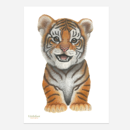 Tiger Keepsake Print