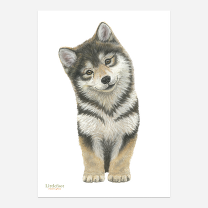 Wolf Keepsake Print