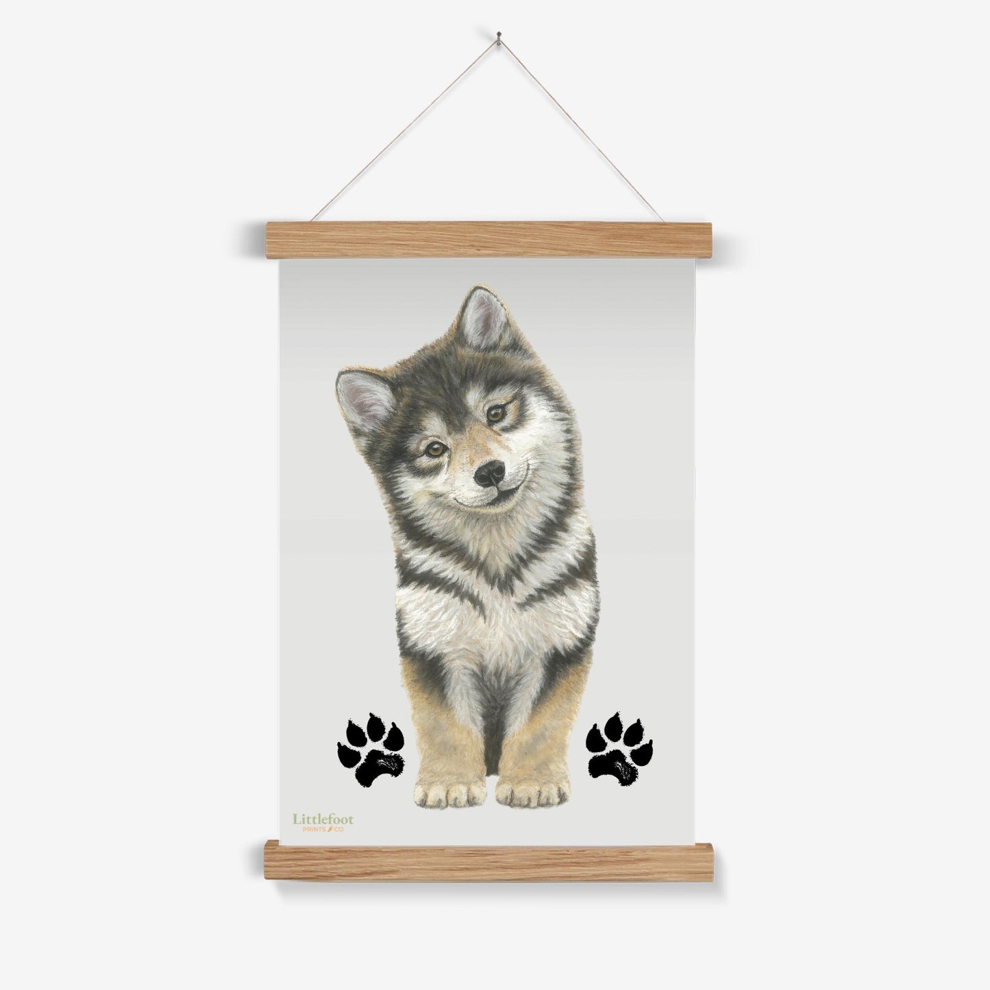 Wolf Keepsake Print