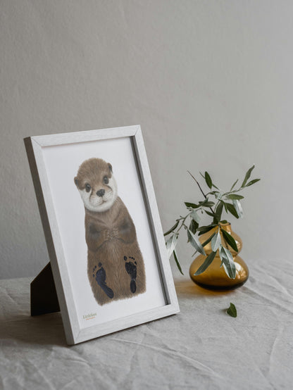 Otter Keepsake Print