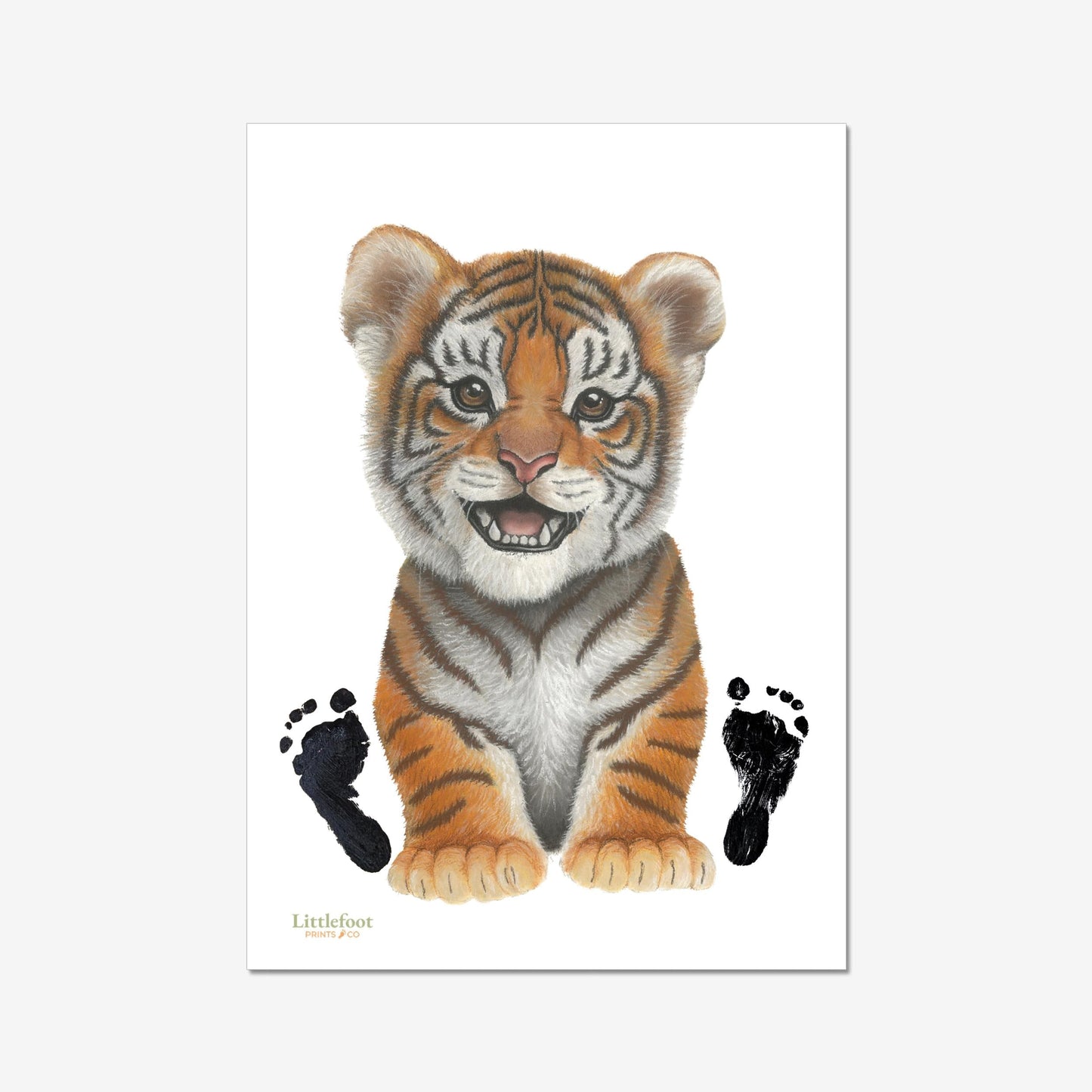 Tiger Keepsake Print