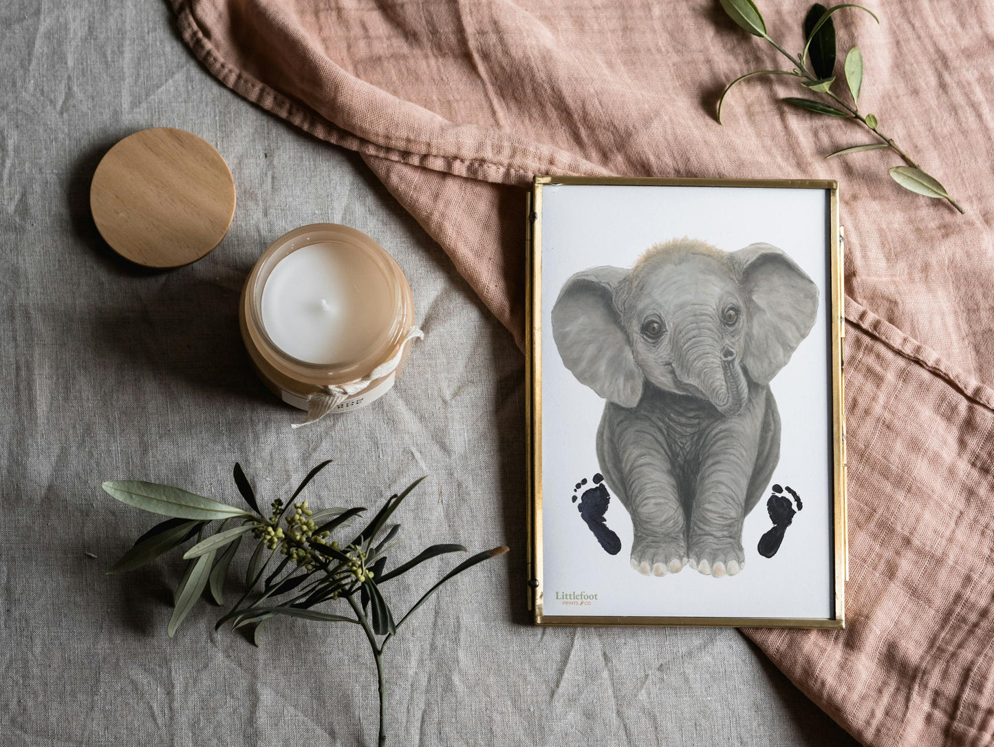 Elephant Keepsake Print
