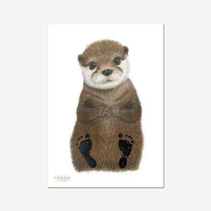 Otter Keepsake Print