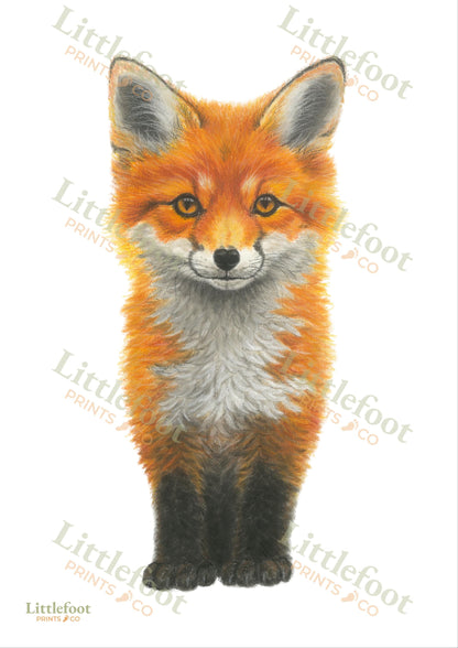 Fox Keepsake Print