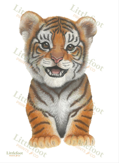 Tiger Keepsake Print