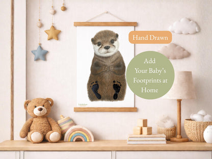 Otter Keepsake Print