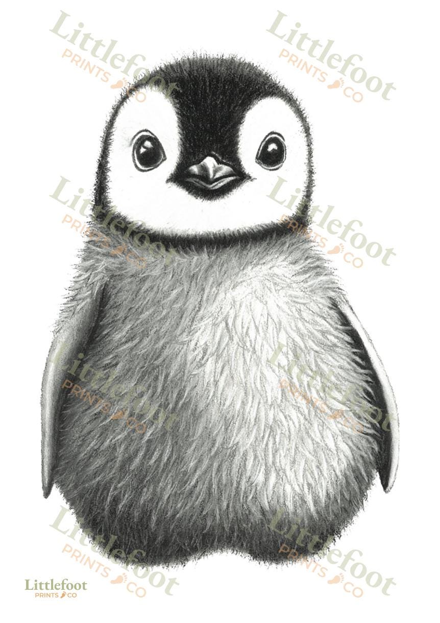 Penguin Keepsake Print