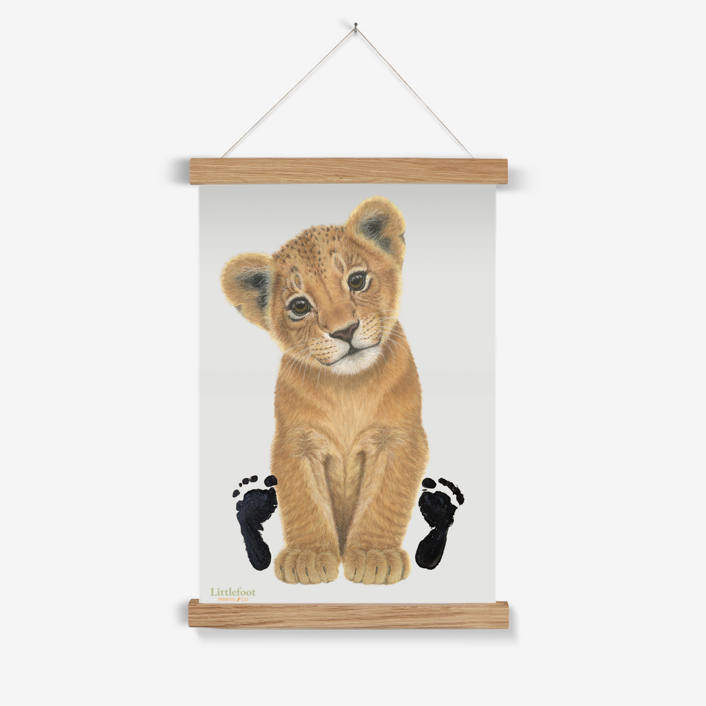 Lion Keepsake Print
