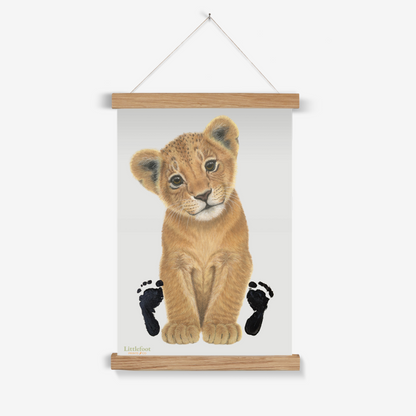 Lion Keepsake Print